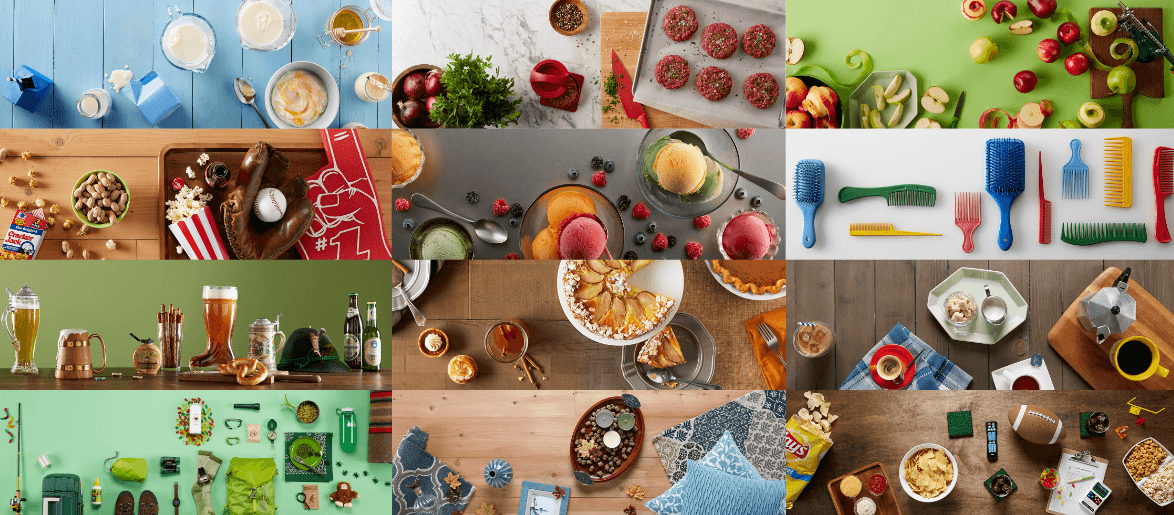Google Express merchandising photoshoot